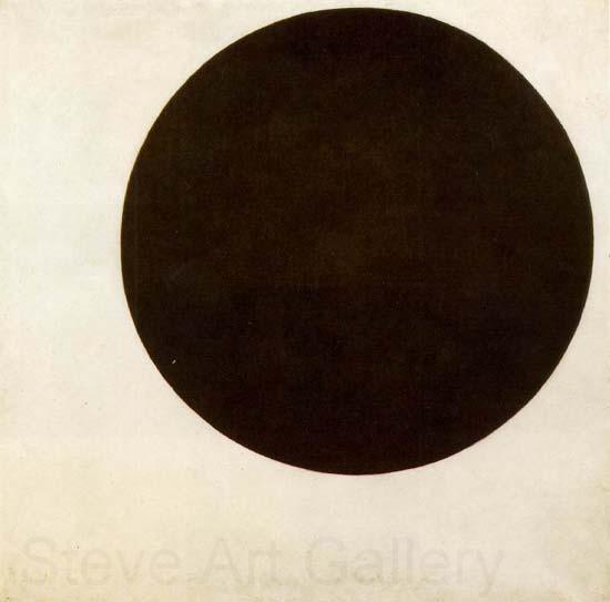 Kazimir Malevich Black Circle, signed 1913 France oil painting art